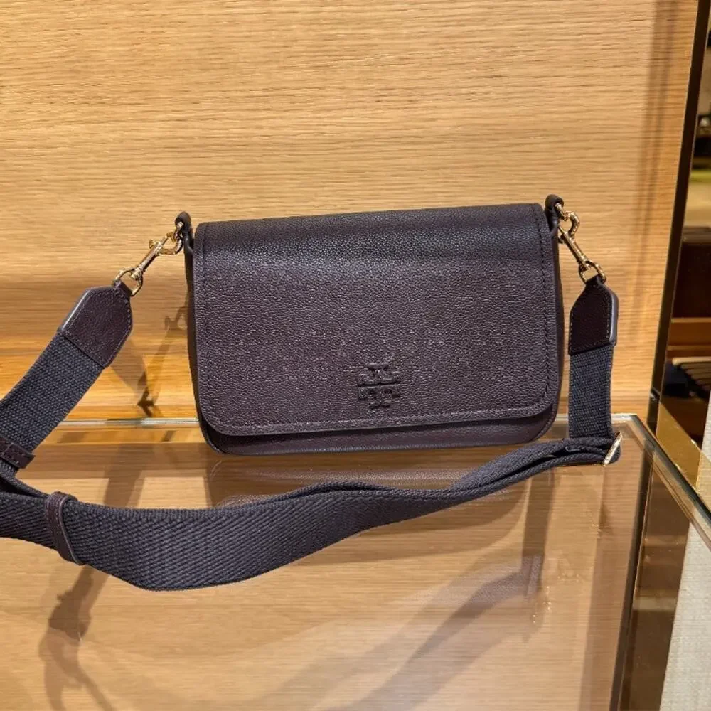 NEW‼️Thea Flap Shoulder Bag 177323 Deep Brown $475